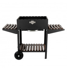 Мангал стационарный Daddy Smoke на 8 шампуров.