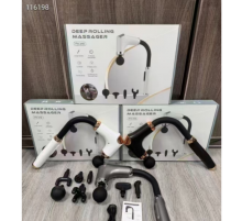 Вібраційний масажний Пістолет для розслаблення м'язів, масажер для спини та шиї Fascia gunLY-849 (20