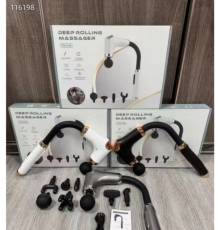 Вібраційний масажний Пістолет для розслаблення м'язів, масажер для спини та шиї Fascia gunLY-849 (20