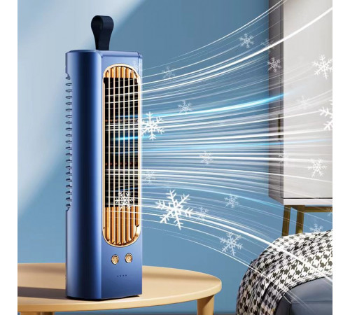 Вентилятор міні кондиціонер настільний з акумулятором Vertical hair dryer LY-624 (40)