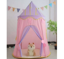 Детская игровая палатка Замок / Палатка   РОЗОВАЯ   221 (25)