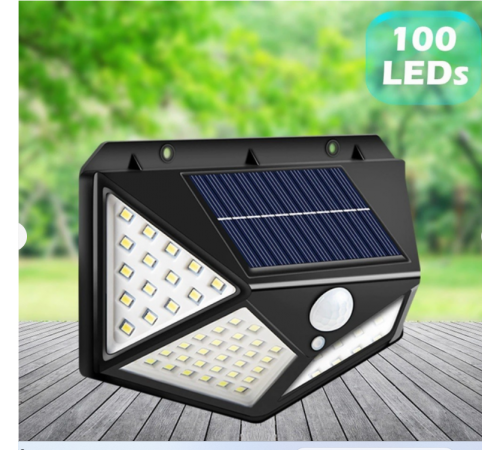 Світильник вуличний BK-100 на сонячній батареї solar (100)