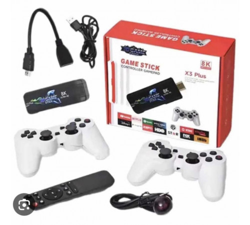 Ігрова приставка Game Stick X3 Plus.   (40) (10)