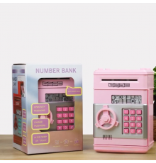 Скарбничка Електронна Скарбничка сейф NUMBER BANK ( 48)