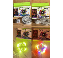 Гирлянда музыкальная на 100LED от  USB 10 метр  \ SF-3 Теплый и SF-4микс код 2810(100)