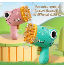 Дитячий автоматичний ПІСТОЛІТ кулемет для мильних бульбашок Bubble blaster 636-73 (96)