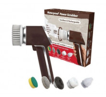 Електрична щітка для чищення 3 в 1, щітка для Cleaning brush коричнева НОВА 1-43 (32)