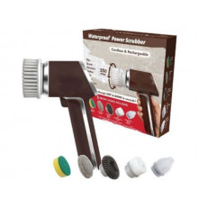 Електрична щітка для чищення 3 в 1, щітка для Cleaning brush коричнева НОВА 1-43 (32)