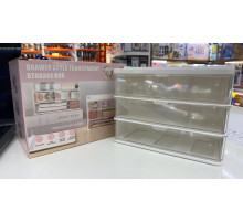 ПРОЗРАЧНЫЙ органайзер ящик для хранения шкафчик   1434   (48)