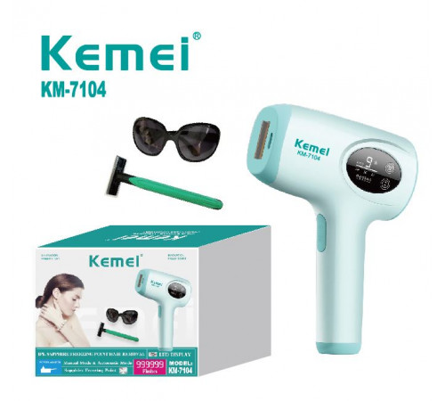 Kemei  7104    ФотоЭпилятор Kemei KM-7104   (16)