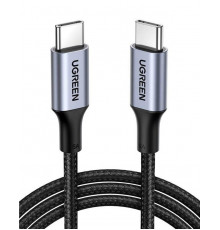 Кабель UGREEN US316 USB-C Cable Aluminum Case with Braided 2m (Black) (UGR-70429) (UGR-70429)