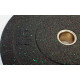 Бамперные диски для кроссфита Bumper Plates из структурной резины d-51мм Record RAGGY TA-5126-10 10кг