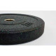 Бамперные диски для кроссфита Bumper Plates из структурной резины d-51мм Record RAGGY TA-5126-10 10кг