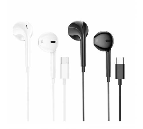 Навушники дротові HOCO M101 (Type-C) Black (6931474782359)