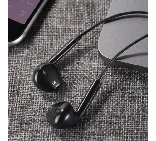 Навушники дротові HOCO M101 (Type-C) Black (6931474782359)