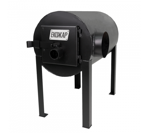 Дровяная печь буржуйка Экожар (ранее «Брест») Про 200  горизонтальная