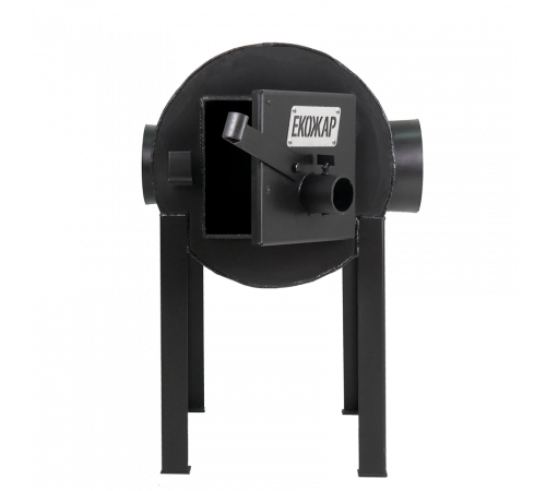 Дровяная печь буржуйка Экожар (ранее «Брест») Про 200  горизонтальная