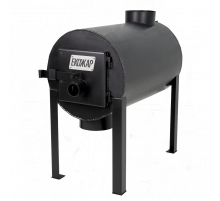 Дровяная печь буржуйка Экожар ранее «Брест») Про 200 вертикальная