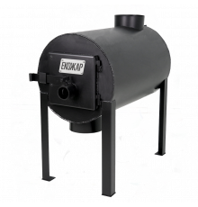 Дровяная печь буржуйка Экожар ранее «Брест») Про 200 вертикальная