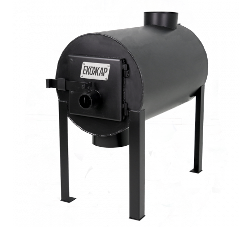 Дровяная печь буржуйка Экожар ранее «Брест») Про 200 вертикальная