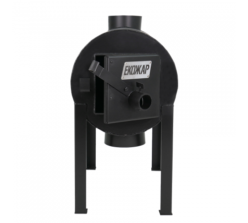 Дровяная печь буржуйка Экожар ранее «Брест») Про 200 вертикальная