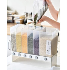 Спеції Контейнер Для Спецій -Круп multifunctional household rice bucket AB-5(12)