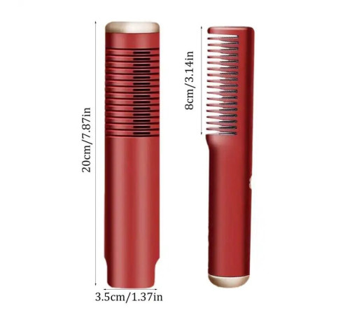 Выпрямитель для волос, Перезаряжаемый утюжок с тремя режимамHAIR BRUSH 	521   (60)