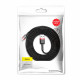 Кабель Baseus Cafule Cable USB For Type-C 3A 2m Red+Black (CATKLF-C91)
