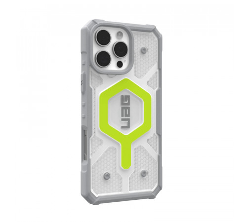 Чохол для смартфона UAG AAA Pathfinder Mag Clear for Apple iPhone 16 All Light Green (UAGPTCL16LightGreen)
