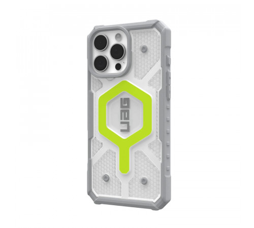 Чохол для смартфона UAG AAA Pathfinder Mag Clear for Apple iPhone 16 All Light Green (UAGPTCL16LightGreen)
