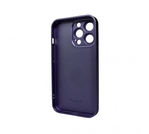 Чохол для смартфона AG Glass Matt Frame Color Logo for Apple iPhone 12 Pro Deep Purple (AGMattFrameiP12PPurple)