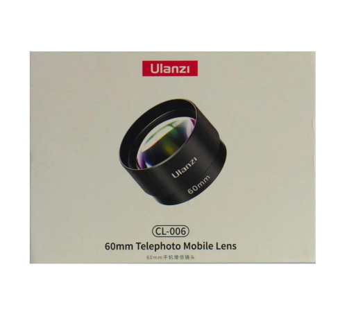 Об'єктив для телефону Ulanzi Vijim Ulanzi CL-006 60mm Telephoto lens (UV-F006 CL-006) (F006)