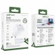 Мережевий зарядний пристрій з кабелем ACEFAST A77 mini PD30W GaN single USB-C charger set (C3-03) White (6974316282853)