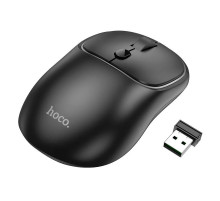 Маніпулятор миша HOCO GM25 Royal dual-mode business wireless mouse Dark Night Black (6942007608527)