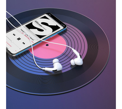 Навушники дротові HOCO M1 Pro Original (3.5mm) White (6931474728579)