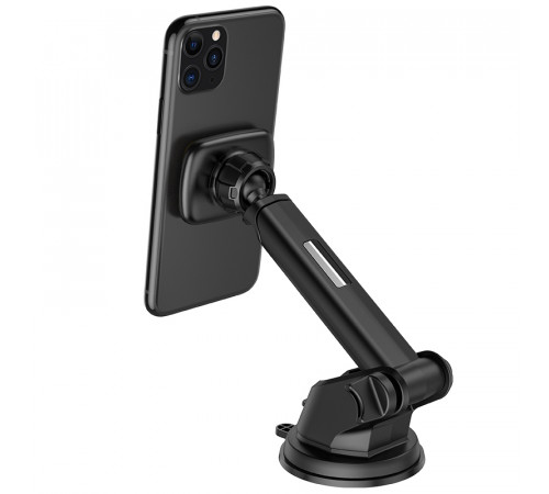 Автотримач для телефона HOCO CA67 Sagittarius series stretch magnetic car holder Black (6931474725455)