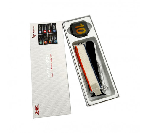 Смарт-годинник HK 10 Pro Plus 46mm. 260 mAh. IP67+Amoled All Black (HK10P+3Black)