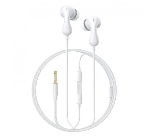 Навушники дротові Baseus Encok HZ20 (3.5mm)  Moon White (A00171500213-00)