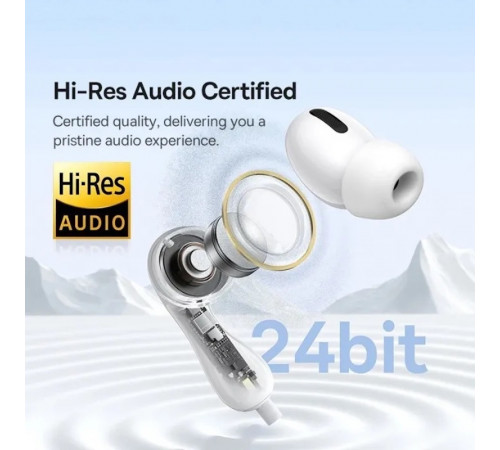 Навушники дротові Baseus Encok HZ20 (3.5mm)  Moon White (A00171500213-00)