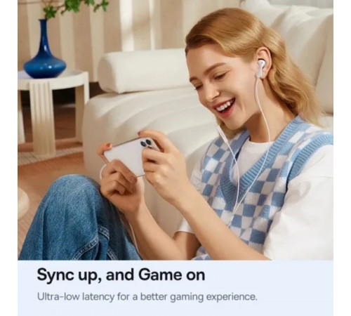 Навушники дротові Baseus Encok HZ20 (3.5mm)  Moon White (A00171500213-00)