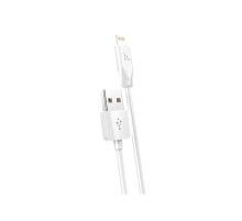 Кабель HOCO X1 USB to iP 2.4A, 2m, PVC, PVC connectors, White (6957531032014)
