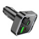 АЗП з FM-модулятором BOROFONE BC53 Highway PD20W+QC3.0 car BT FM transmitter 18W Black (6941991108457)