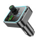 АЗП з FM-модулятором BOROFONE BC53 Highway PD20W+QC3.0 car BT FM transmitter 18W Black (6941991108457)