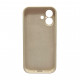 Чохол для смартфона Silicone Full Case AA Camera Protect for Apple iPhone 16 10,Stone (FullAAi16-10)