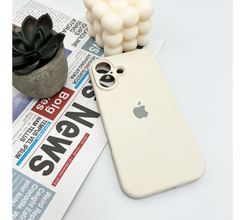Чохол для смартфона Silicone Full Case AA Camera Protect for Apple iPhone 16 10,Stone (FullAAi16-10)