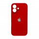 Чохол для смартфона Silicone Full Case AA Camera Protect for Apple iPhone 16 21,Rose Red (FullAAi16-21)
