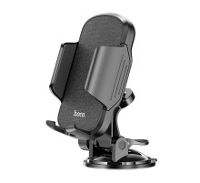 Автотримач для телефона HOCO CA82 Just fast suction cup car holder Black (6931474745767)