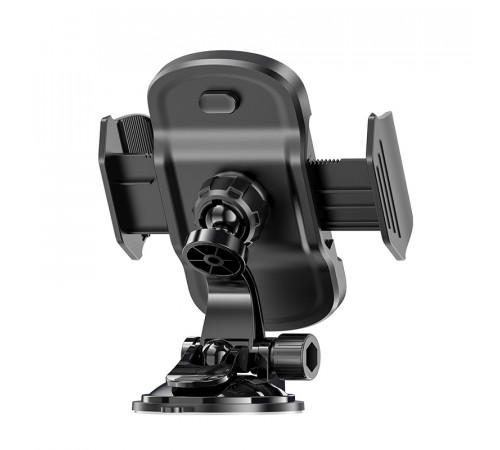 Автотримач для телефона HOCO CA82 Just fast suction cup car holder Black (6931474745767)