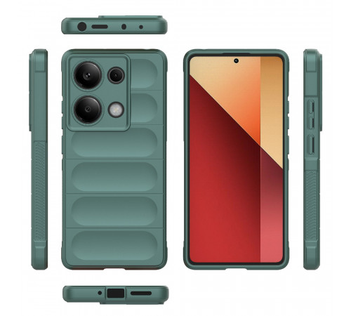 Чохол для смартфона Cosmic Magic Shield for Xiaomi Redmi Note 13 Pro 5G/POCO X6 5G Dark Green (MagicShXiNo13P5GGreen)