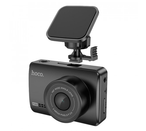 Відеореєстратор HOCO DV3 Driving recorder with display(dual-channel) Black (6942007608183)